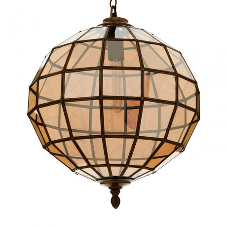 Calida Large Pendant Light Brass