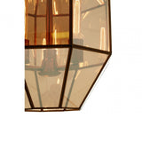 Calissa Polygonal Pendant Light Brass