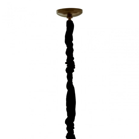 Calissa Polygonal Pendant Light Brass