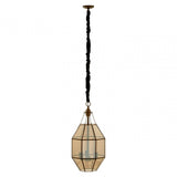 Calissa Polygonal Pendant Light Brass