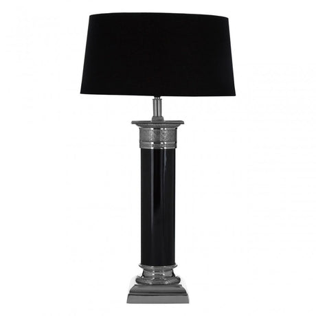 Camron Table Lamp Black