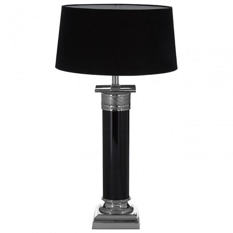 Camron Table Lamp Black