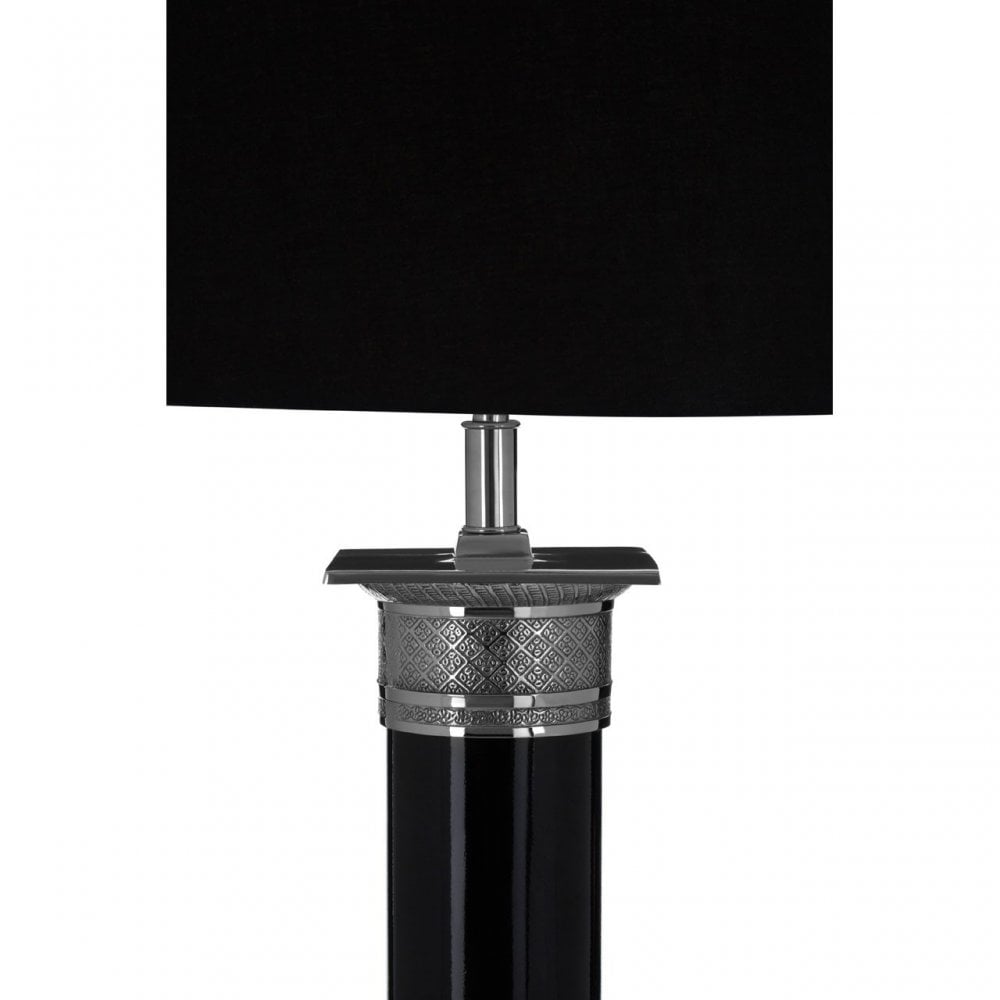 Camron Table Lamp Black