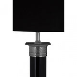 Camron Table Lamp Black