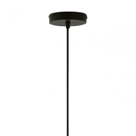 Geoi Medium Black Pendant Light Black