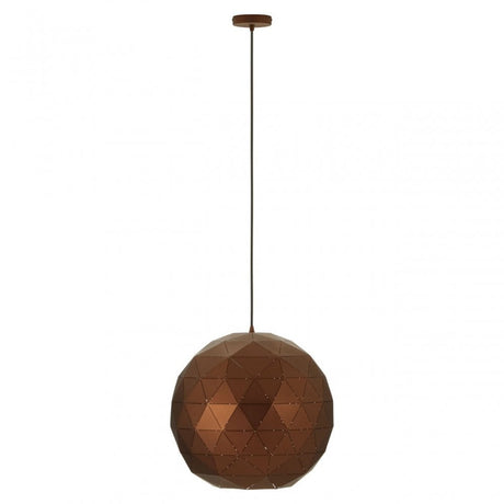 Geoi Medium Coffee Finish Pendant Light Brown