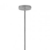 Geoi Medium Silver Finish Pendant Light Silver