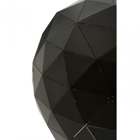 Geoi Large Black Finish Pendant Light Black