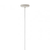 Geoi Medium White Dome Pendant Light White
