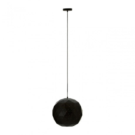 Geoi Small Black Pendant Light Black