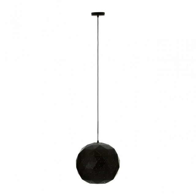 Geoi Small Black Pendant Light Black