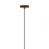 Geoi Small Coffee Finish Pendant Light Brown