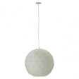 Geoi Large White Pendant Light White