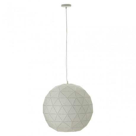 Geoi Large White Pendant Light White