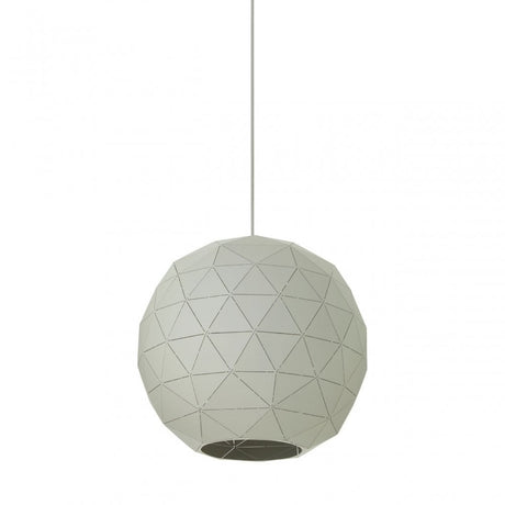 Geoi Large White Pendant Light White
