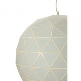 Geoi Large White Pendant Light White