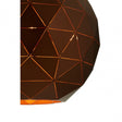 Geoi Large Coffee Finish Pendant Light Brown
