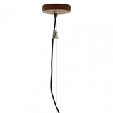 Geoi Large Coffee Finish Pendant Light Brown