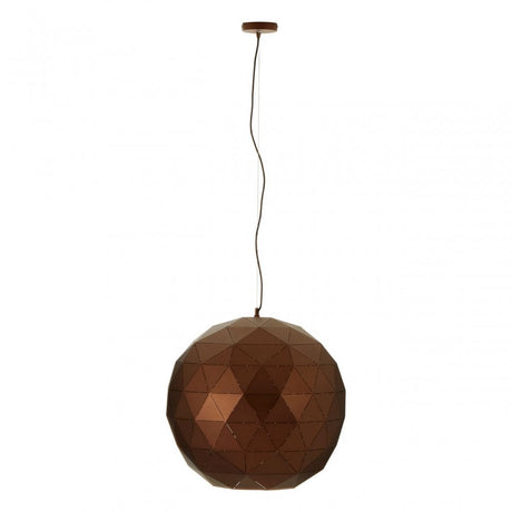 Geoi Large Coffee Finish Pendant Light Brown