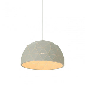 Mateo Small White Dome Pendant Light White
