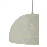 Mateo Small White Dome Pendant Light White