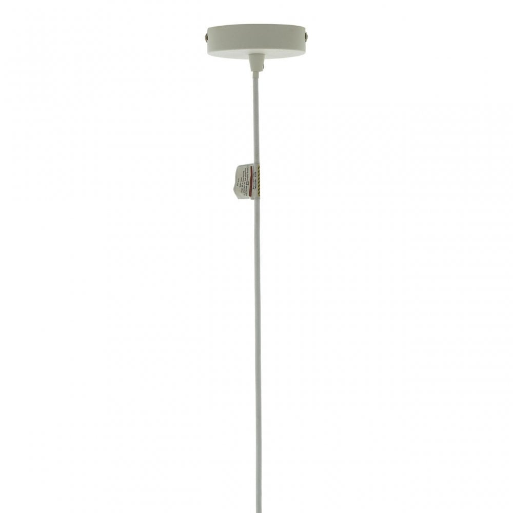 Mateo Small White Dome Pendant Light White