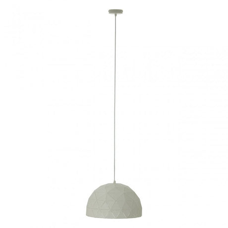 Mateo Small White Dome Pendant Light White