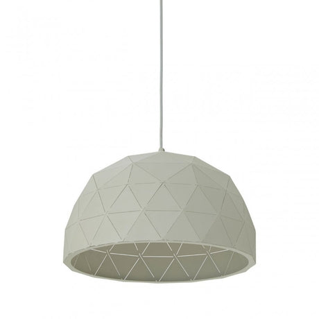 Mateo Small White Dome Pendant Light White