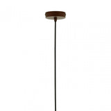 Mateo Small Coffee Dome Pendant Light Brown