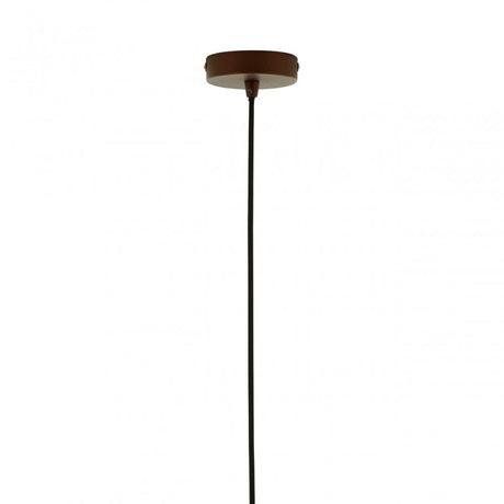 Mateo Small Coffee Dome Pendant Light Brown