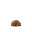 Geoi Medium Coffee Dome Pendant Light Copper