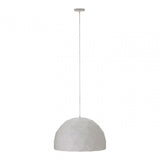 Geoi Large White Dome Pendant Light White