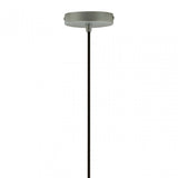 Geoi Large Silver Dome Pendant Light Silver