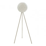 Geoi White Finish Floor Lamp White