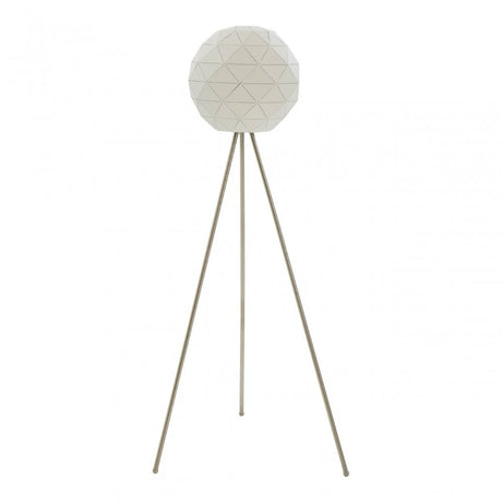 Geoi White Finish Floor Lamp White