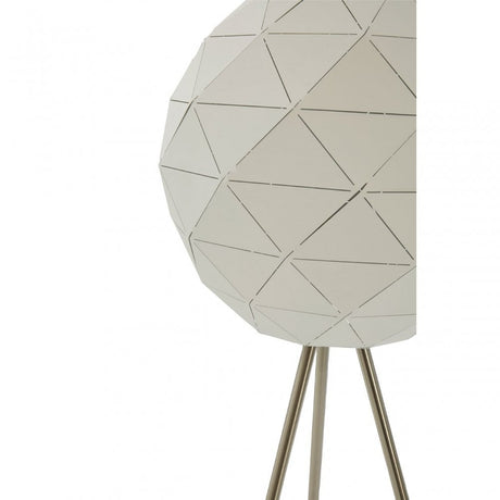Geoi White Finish Floor Lamp White