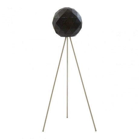 Geoi Black Finish Floor Lamp Black