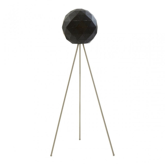 Geoi Black Finish Floor Lamp Black
