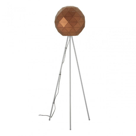 Geoi Coffee Finish Floor Lamp Brown
