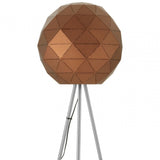 Geoi Coffee Finish Floor Lamp Brown