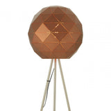 Geoi Coffee Finish Floor Lamp Brown
