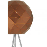 Geoi Coffee Finish Floor Lamp Brown