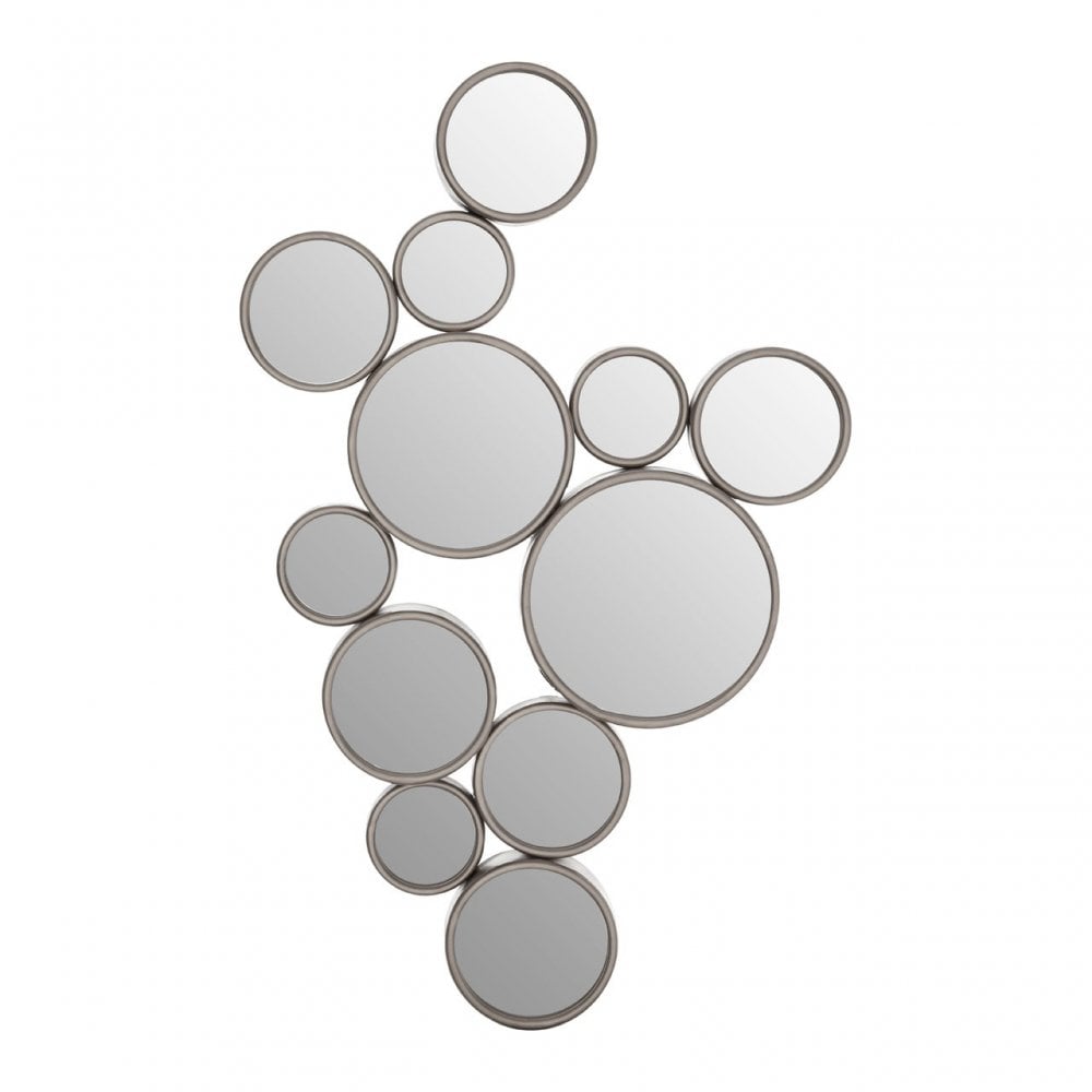 Persephone Small Wall Mirror Silver