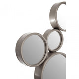 Persephone Small Wall Mirror Silver