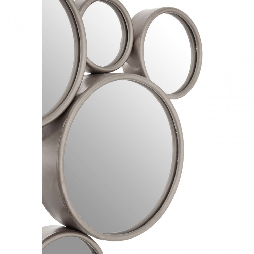 Persephone Small Wall Mirror Silver