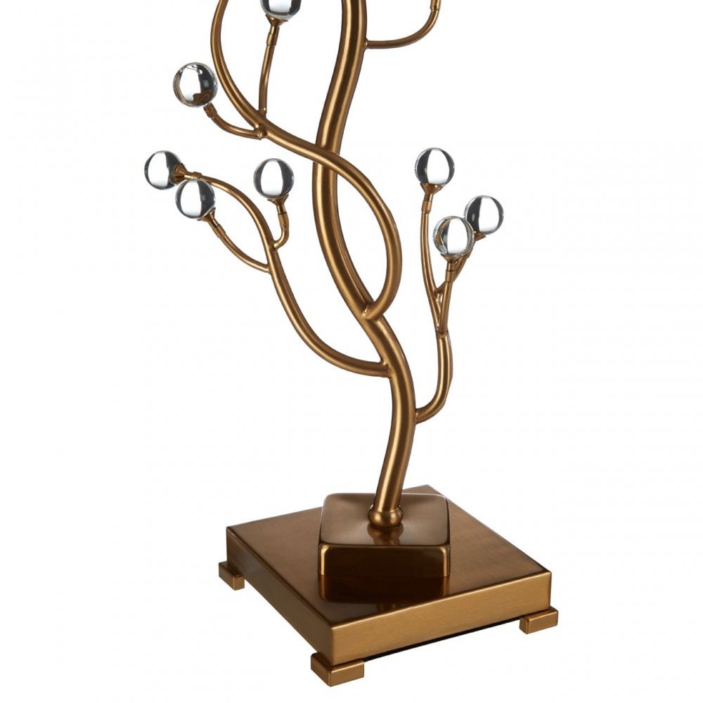 Zeva Table Lamp with EU Plug Gold