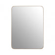 Gold Effect Frame Wall Mirror Gold
