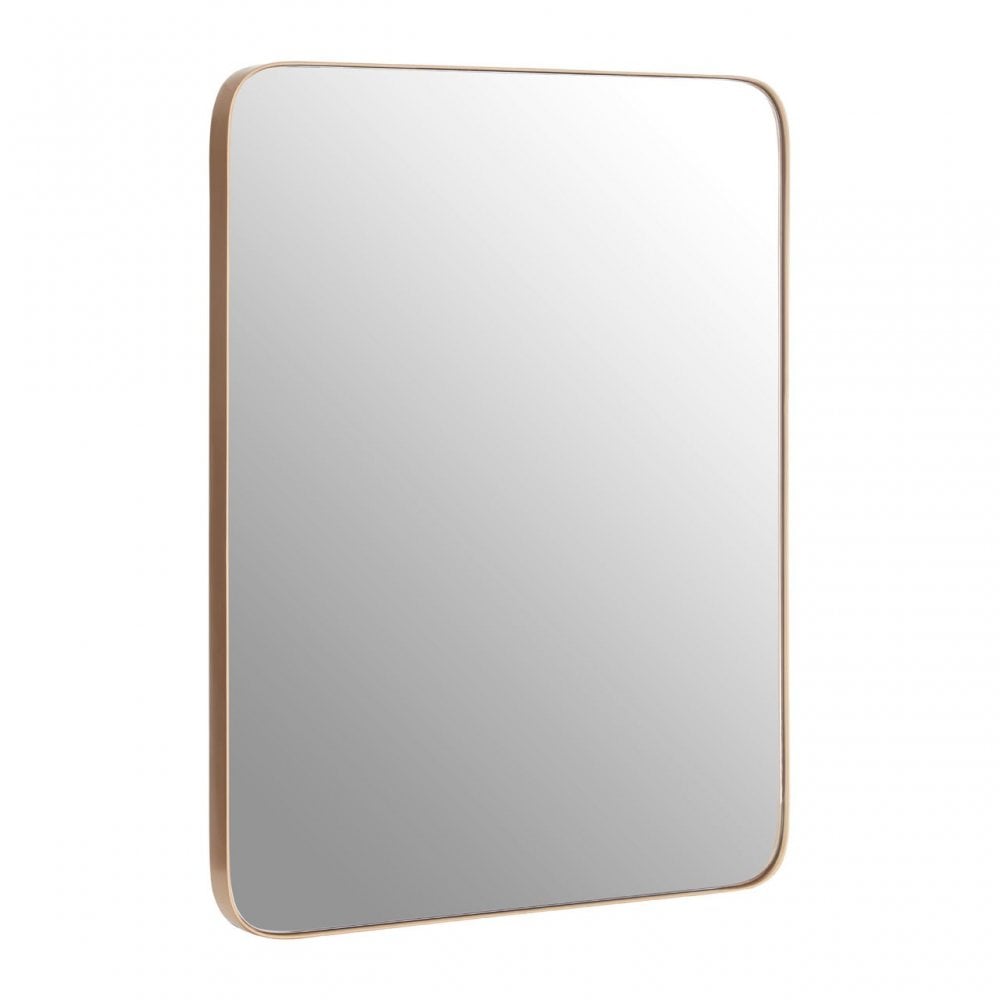 Gold Effect Frame Wall Mirror Gold