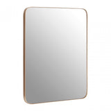 Gold Effect Frame Wall Mirror Gold