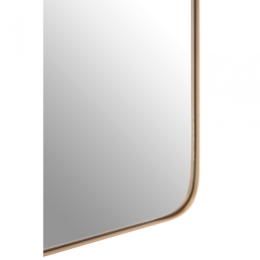 Gold Effect Frame Wall Mirror Gold